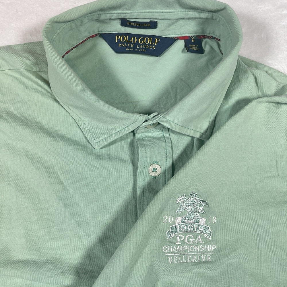 Polo Golf Ralph Lauren Men's M Stretch Lisle 100th PGA‎ Bellerive Championship